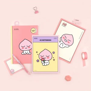KF 카카오 A5 노트 3P 캐릭터 어피치 버전 공책세트 학용품세트 3개입