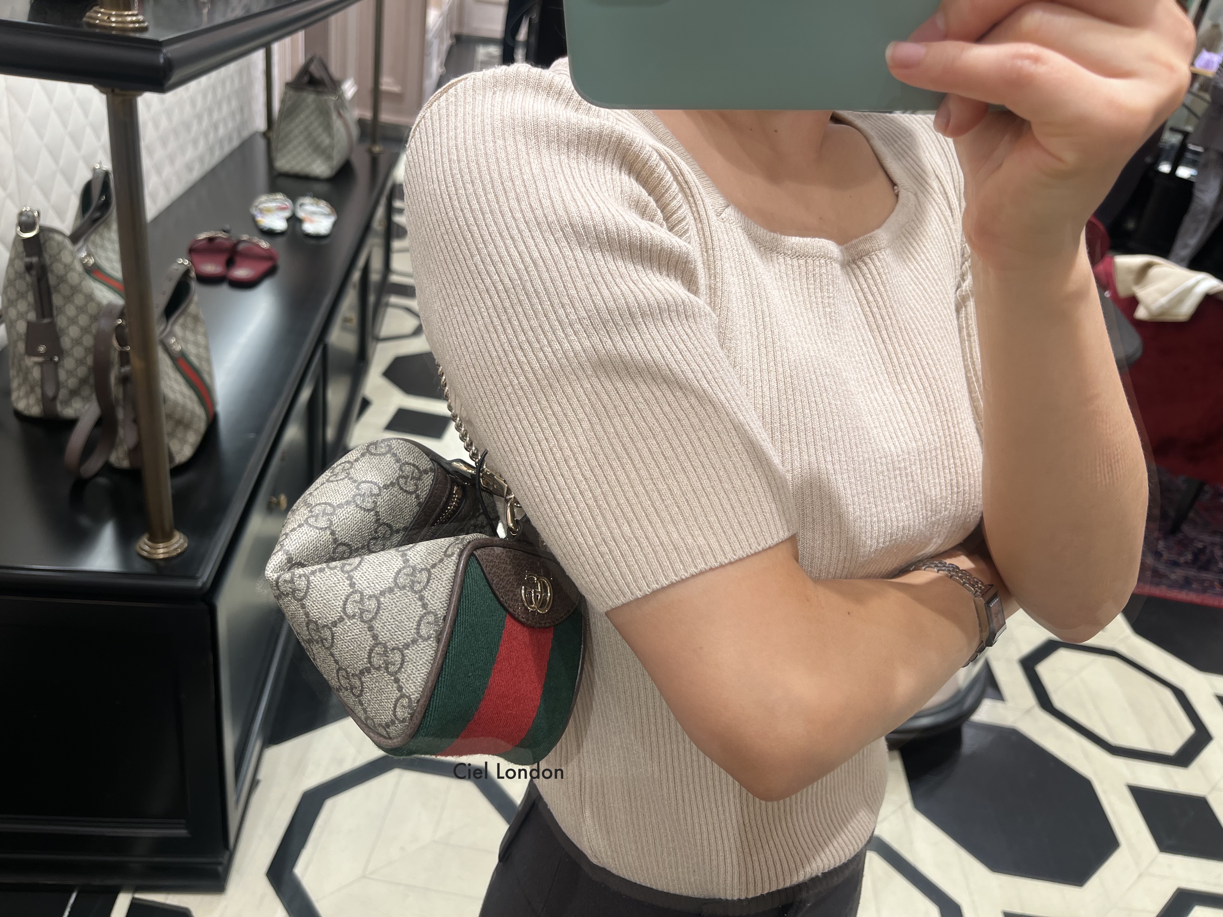 [관세면제] 구찌 오피디아 미니 백 838475 FAE0S 9746 대표 이미지