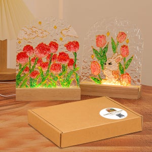 스테인글라스 아크릴 무드등 DIY 만들기 키트