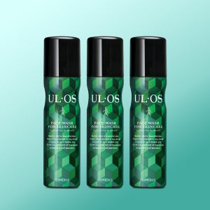 우르오스 페이스워시 (남자 폼클렌징) 100ml, 3개