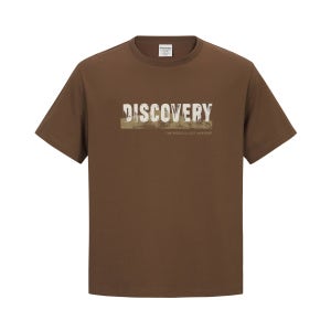 [디스커버리] 로고변형 그래픽 반팔티셔츠 (Brown) DXRS35054