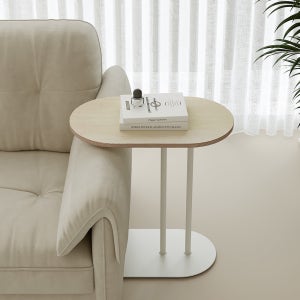 소프시스 E0등급 모크 원목 사이드 테이블