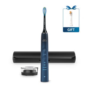 필립스 소닉케어 다이아몬드클린 9000 스페셜 에디션 아쿠아마린 HX9911/96+올인원 칫솔모 1P