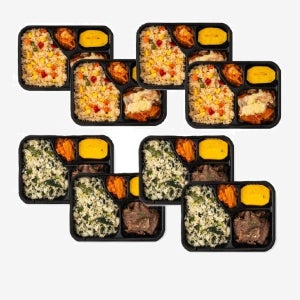 그린잇 맛있는 점심 간편 냉동 프리미엄 골고루 8개 한끼도시락세트