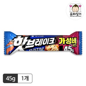 오리온 오리온 핫브레이크 오리지널 45g 초코바 에너지바 과자 간식 외 6종