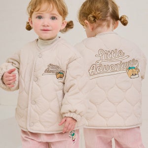 [밀크마일] 리틀베어퀼팅점퍼