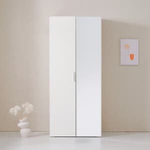 동서가구 테리클로젯 모던 800, 전신거울 이불장, 화이트