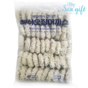 대용량 오징어까스 5kg 해물 튀김 까스 커틀렛 업소용
