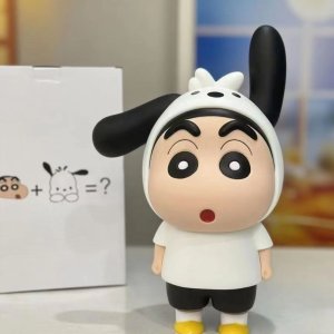 FATTYS 포챠코 × 크레용 신짱 콜라보 대형 피규어 - 거실 장식품 / 집들이 선물
