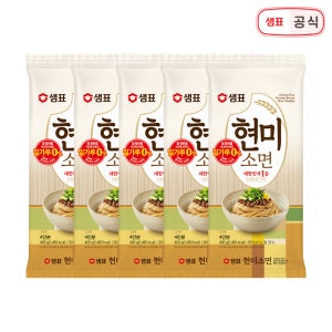 샘표 현미소면 400g 5개(4인분x5)