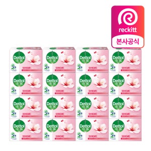 데톨 항균 비누 스킨케어, 100g, 16개