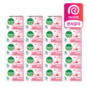 데톨 항균 비누 스킨케어, 100g, 20개