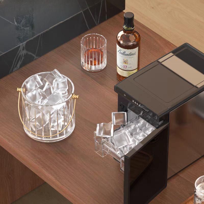 미니제빙기 가정용 소형 얼음제조기 홈바 홈카페 아이스메이커 수동물주입