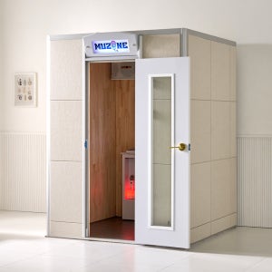 뮤존 코인노래방기계 가정용 노래방 기기 태진 반주기 편백 방음 부스 5인 6인용