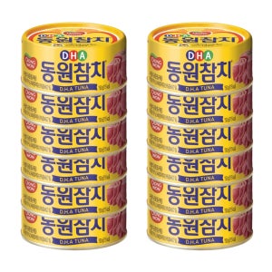 동원 DHA 참치 150g 원터치 12캔