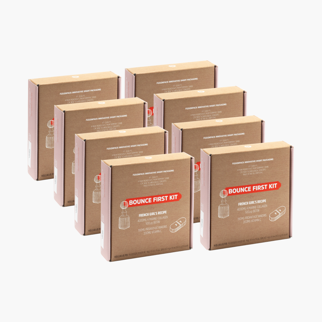 <b>파지티브호텔</b> 비오틴 <b>콜라겐</b> 바운스 퍼스트 키트 8BOX (10.9g x 30키트) 액상<b>콜라겐</b>