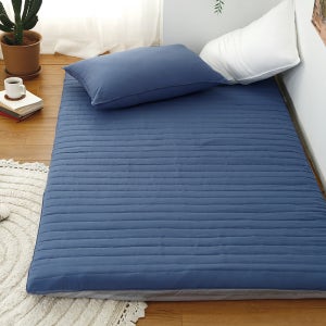 코지앤베딩 두꺼운 바닥 요매트 세트 (누빔 요커버+요솜5cm)모노데일리 싱글 패드 토퍼