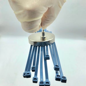 금속검출케이블타이 식품 / 제약/ HACCP전용 4.8x200mm 청록 100개입