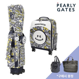 파리게이츠 25년 여성 캐디백 보스턴백 스마일 바퀴형 경량 골프가방 세트 E2CBB401