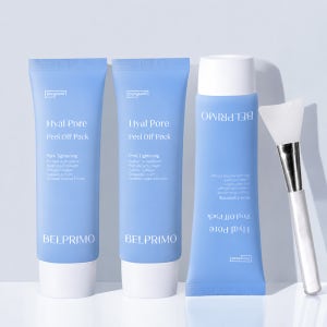 동국 벨프리모 히알포어 필 오프 팩 바르는 콜라겐팩 랩핑 마스크 70ml, 3개