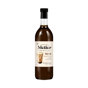 CJ 메티에 흑당시럽 750ml, 8개