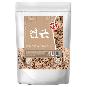 말린 연근 건연근 국산 300g 건조