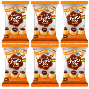 글리코 푸칭 푸딩 미니 커스터드맛 카스터드, 120g, 6개