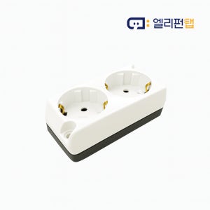 화재예방 자동소화 콘센트 노출콘센트 교체 커버 2구 10개입