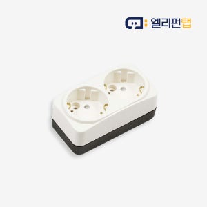 화재예방 자동소화 콘센트 노출콘센트 교체 커버 2구 10개입
