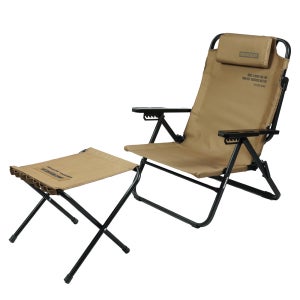 원스위크라이프 캠핑 접이식 폴딩 풀 리클라이너 침대 베드 체어