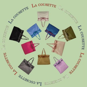 La Cousette New Classical Eco Bag 라쿠제트 나일론 토트백