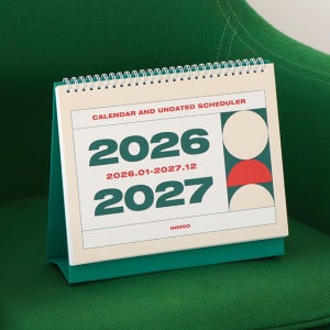 2026 2027 기본 2년 탁상 달력 26년 책상 캘린더 데스크 캘린더 대형 2026달력