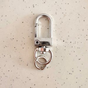 [일상inD] D고리(고급)+O링 열쇠고리 실버 키링 부자재 키링 만들기