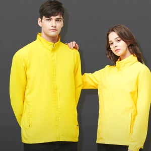 단체바람막이 고등학생바람막이 러닝 홑겹 커플 운동 기본