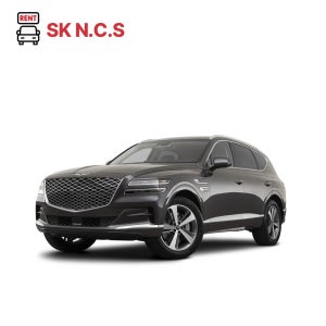 [경기,인천] 단기렌트카 제네시스GV80가솔린 2024년식 5인승 평일 종합,자차보험