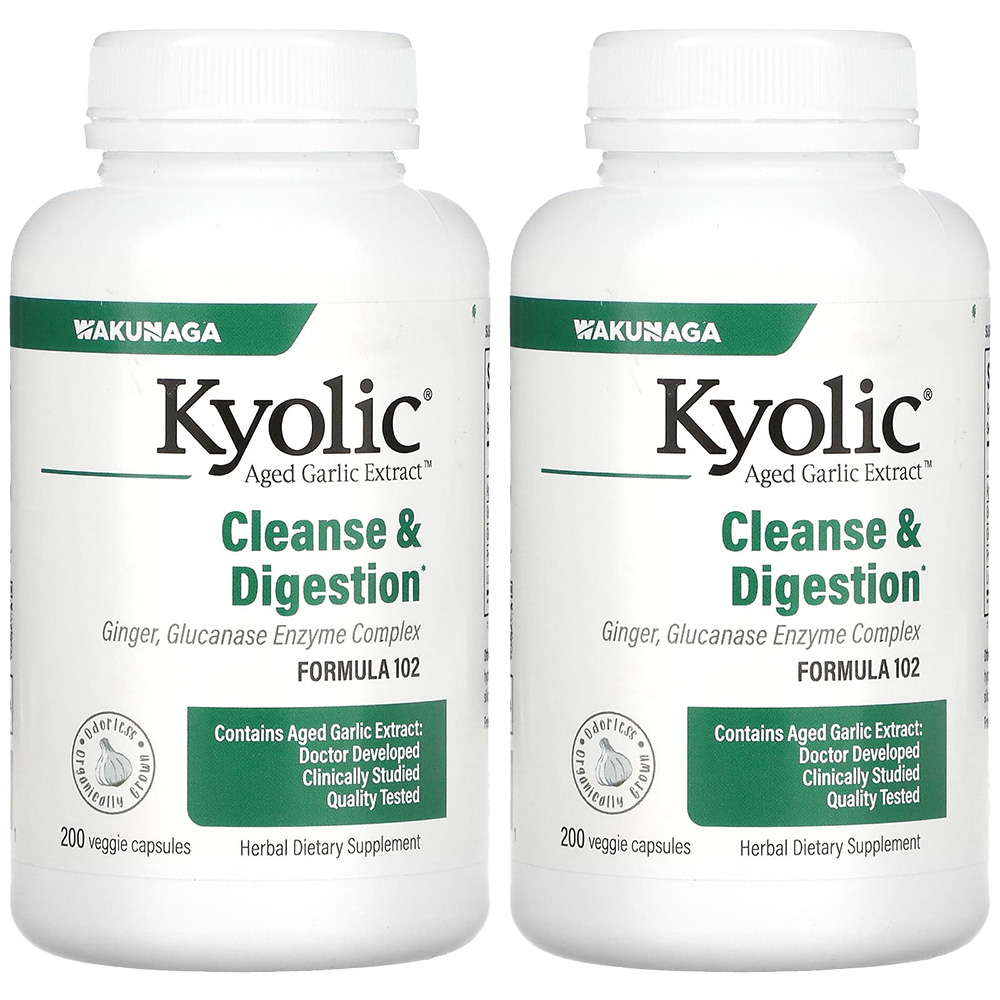 쿄릭 숙성마늘 추출물 포뮬러 <b>칸디다 클렌즈</b> 다이제스천 200정 2개