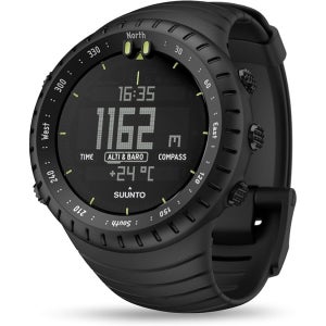 SUUNTO Core 아웃도어 스포츠 시계 고도계·기압계·나침반 이중 시간·일출/일몰 표시 기온 및 폭풍 경보 기능 등산·트레킹용 클래식 워치