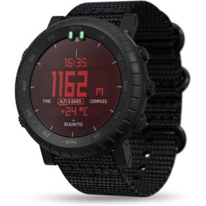 SUUNTO Core Alpha 아웃도어 스포츠 시계 적색 백라이트 고도계·기압계·나침반 내장 이중 시간 표시 폭풍 경보 기능 하이킹·사냥용 클래식 워치