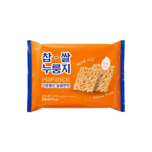 찹쌀 누룽지팝스낵 POP RICE 쌀과자 스위트, 288g, 1개