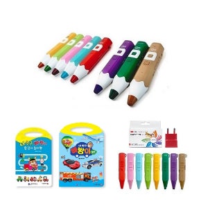 핫딜 공구 세이펜 4세대 레인온펜 32GB+실리콘케이스+빠방이 놀이책+빠방이 탈것+전용충전기