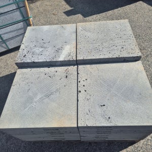 현무암 판석 판재 500x500x50T 40장 구들장 구들돌 디딤석
