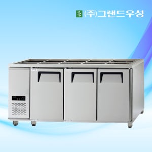 우성 업소용 간냉식 반찬냉장고 1800 700 올스텐 디지탈 GWFM-180RBT