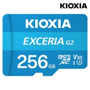 키오시아 마이크로 SD카드 핸드폰 블랙박스 닌텐도 홈캠 카메라 메모리카드 256GB