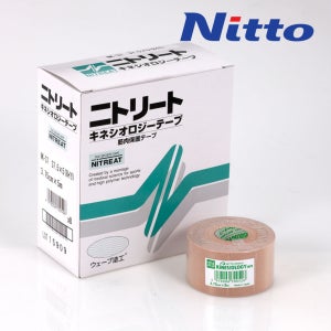 니토 키네시오로지 근육 테이핑 테이프 3.75cmx5m, 8개입, 베이지