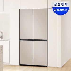 삼성전자 비스포크 냉장고 4도어 1등급 637L 키친핏 Max RM70F64R1G 전체에센셜베이지