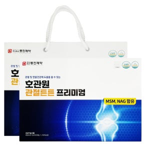 호관원 효능 관절튼튼 프리미엄 MSM NAG 영양제 30포