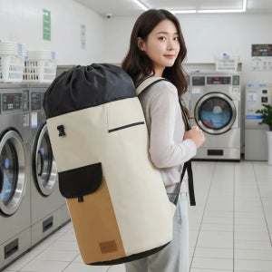 올리 대형빨래바구니 대용량 세탁물바구니 빨래가방 런드리백