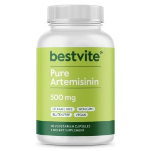 BESTVITE 퓨어 아르테미시닌 500mg 60캡슐 순수 Artemisinin