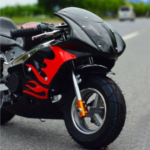 입문용 미니 소형 성 인용 취미 스쿠터 포켓 전동 바이크 오토바이 49cc