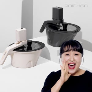 이수지의 로이첸 자동회전냄비 아이지글 롤팬 인덕션 멀티팬